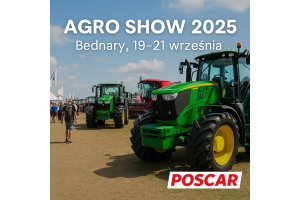 Agro Show 2025 Bednary – plenerowa wystawa maszyn rolniczych