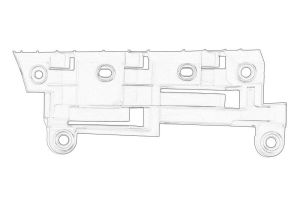 Mocowanie zderzaka 2K0 807 394