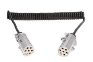 Przewód elektryczny spiralny EC-S07-ALU EURO6