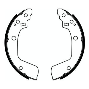 Szczęki hamulcowe kpl. C08029ABE