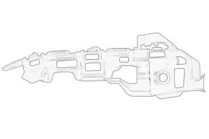 Mocowanie zderzaka 5G0 807 050A