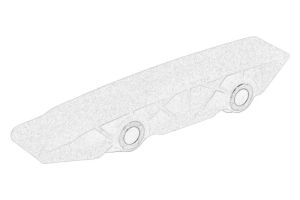 Szyna ślizgowa łańcucha rozrządu 5802010031