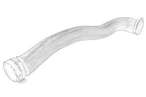 Przewód powietrza doładowujacego 9807540580