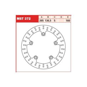 Tarcza hamulcowa MST372