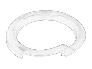 Dystans gumowy, resorowanie 31 33 1 091 867