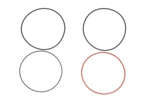 Zestaw uszczelek tulei cylindra AJU60005800