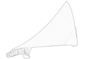 Osłona lusterka zewnętrznego 735498423