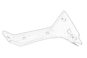 Podparcie, mocowanie błotnika 3G0 821 141A