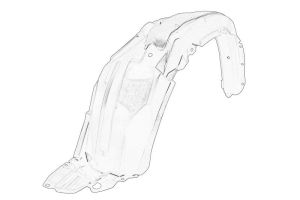 Nadkole plastikowe 53876-0D430