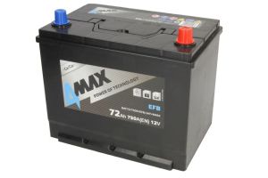 Akumulator rozruchowy BAT72/750R/EFB/JAP/4MAX