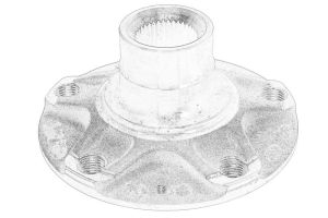 Piasta koła 4E0 407 613C