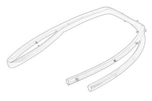 Uszczelka pokrywy komory silnika 68070493AA