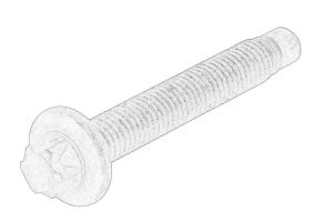 Śruba mocowania zawieszenia osi 9809095980