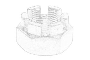 Nakrętka piasty koła 4955121000