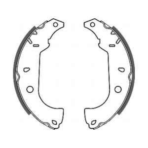 Szczęki hamulcowe kpl. C0F004ABE