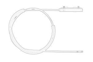 Linka pokrywy silnika 3C1 823 535A