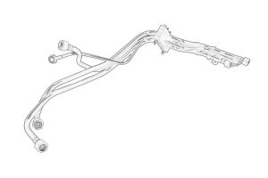 Zestaw przewodów zasilających 628 470 85 66 DB