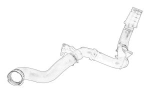 Przewód powietrza doładowujacego 93867721