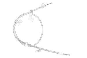 Linka hamulca postojowego 46430-02300