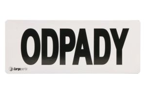 Tablica ostrzegawcza CARGO-T122