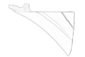 Osłona lusterka zewnętrznego 735498422