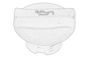 Korek wlewu oleju R2AA-10-250