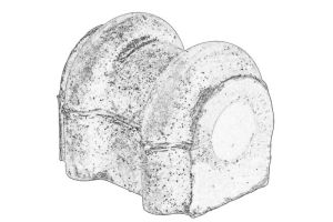 Guma drążka stabilizatora 555134D000