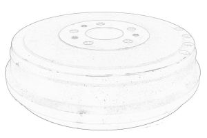 Bęben hamulcowy 51864509