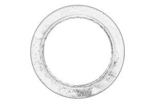 Uszczelka autom. skrzyni biegów 93183611