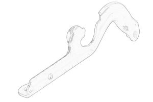 Zawias pokrywy silnika 55369562AE