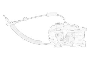 Zamek drzwi 80 50 350 39R
