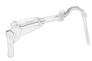 Separator oleju odpowietrzenia skrzyni korbowej 55217821