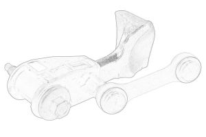 Naciąg linki manualnej skrzyni biegów 9823151780