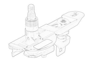 Osadzenie wycieraczki 61 62 7 209 167