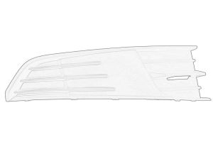 Wlot powietrza w zderzaku 6V0 807 3689B9