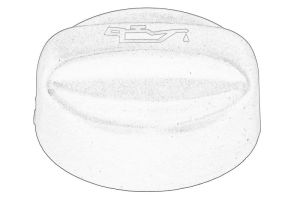 Korek wlewu oleju 9675477380