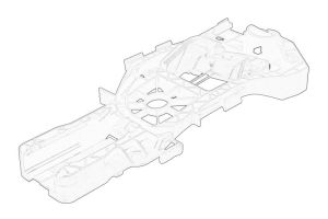Element klamki drzwi 3C0 837 886J