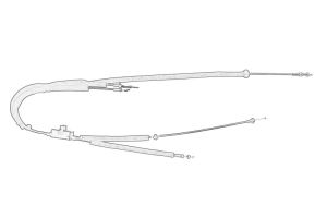 Cięgno odryglowywania drzwi 52096144