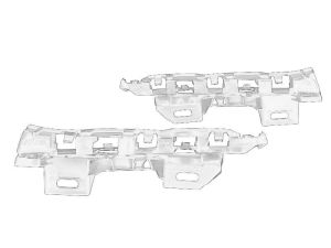 Zestaw uchwytów zderzaka 741679