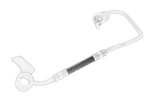 Przewód olejowy turbosprężarki 9807703680