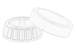 Łożysko koła ISU5876101380