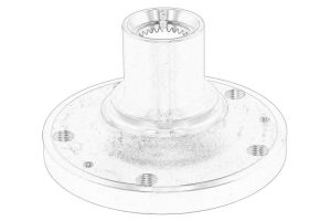 Piasta koła 9670367680