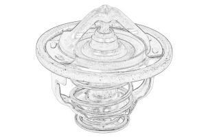 Termostat środka chłodzącego ISU8980170272