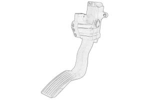 Pedał gazu 53320919