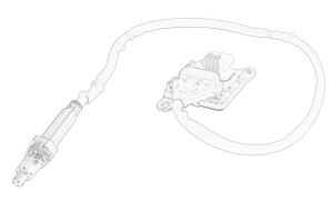 Czujnik NOx, katalizator NOx 9821120780