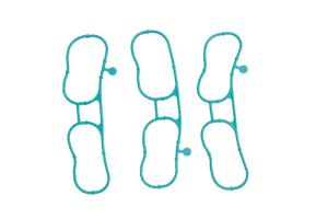 Zestaw uszczelek kolektora dolotowego EL823470