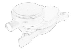 Separator oleju odpowietrzenia skrzyni korbowej 611 016 03 34