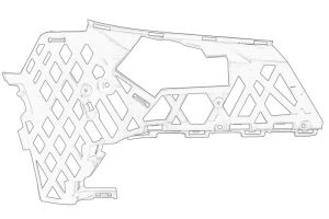 Mocowanie zderzaka 3G0 807 178