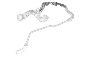 Rurka nagrzewnicy 4F0 819 334D