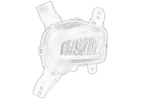 Lampa przeciwmgielna 92201J7000